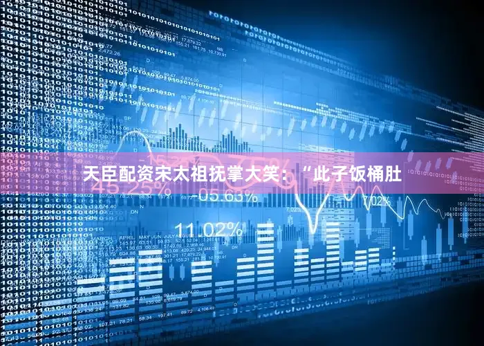 天臣配资宋太祖抚掌大笑：“此子饭桶肚